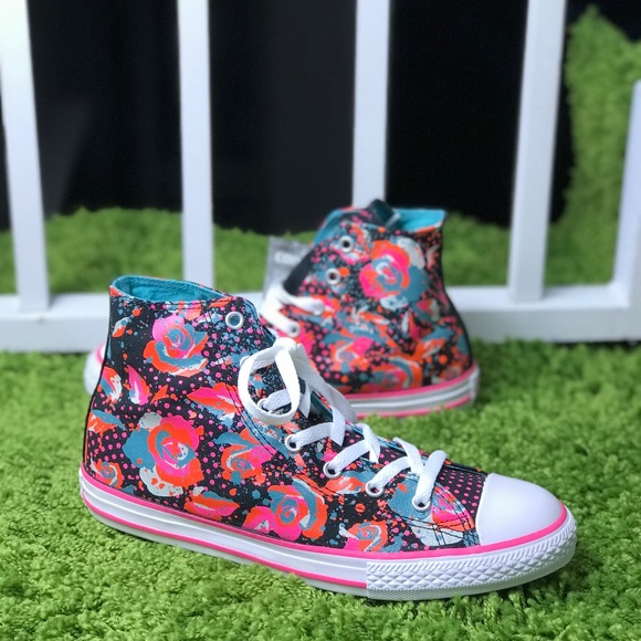 Converse Ctas HI Black/White Aegea J/W AUTHENTIC - Picture 2 of 6